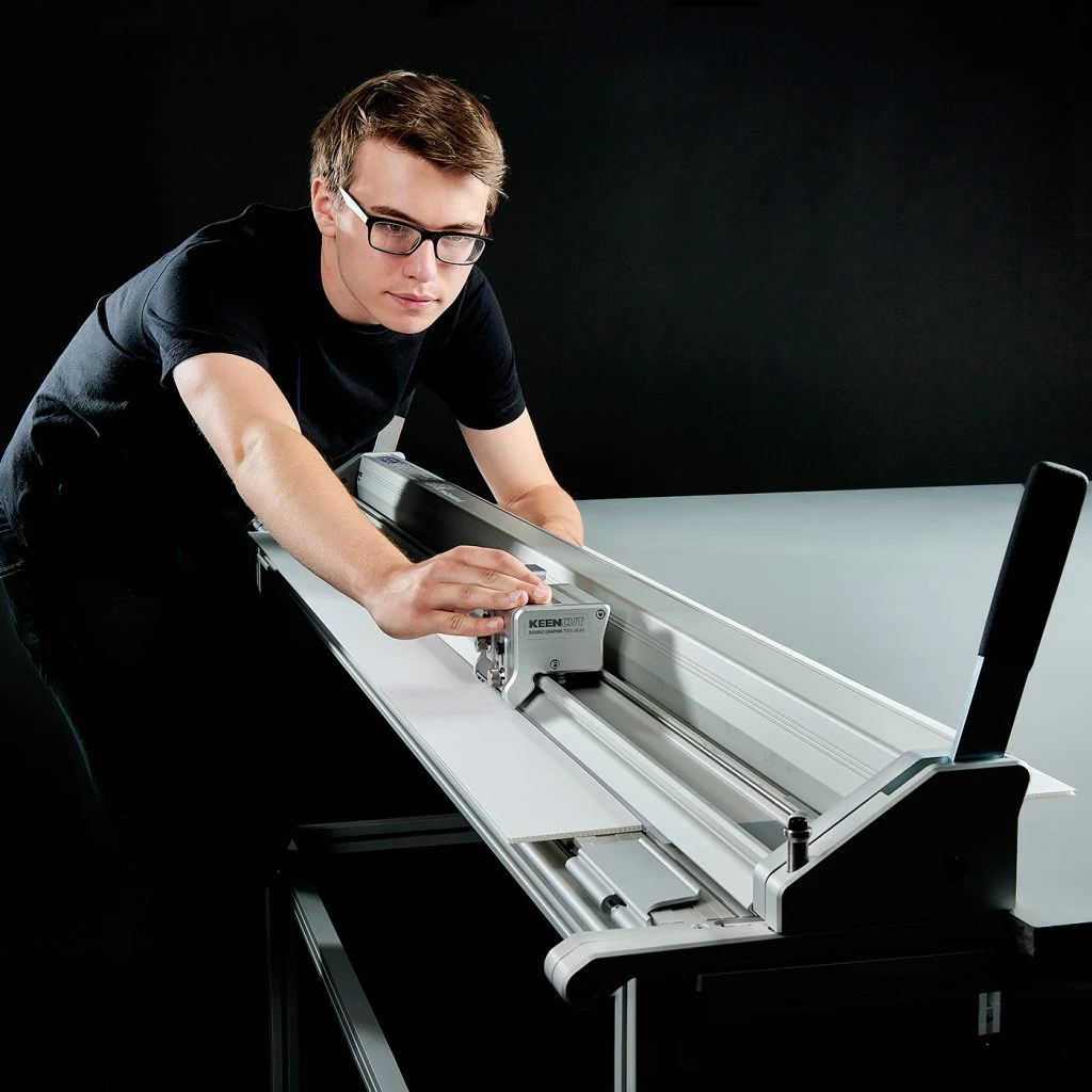 Démonstration de coupe sur Keencut Evolution3 SmartFold